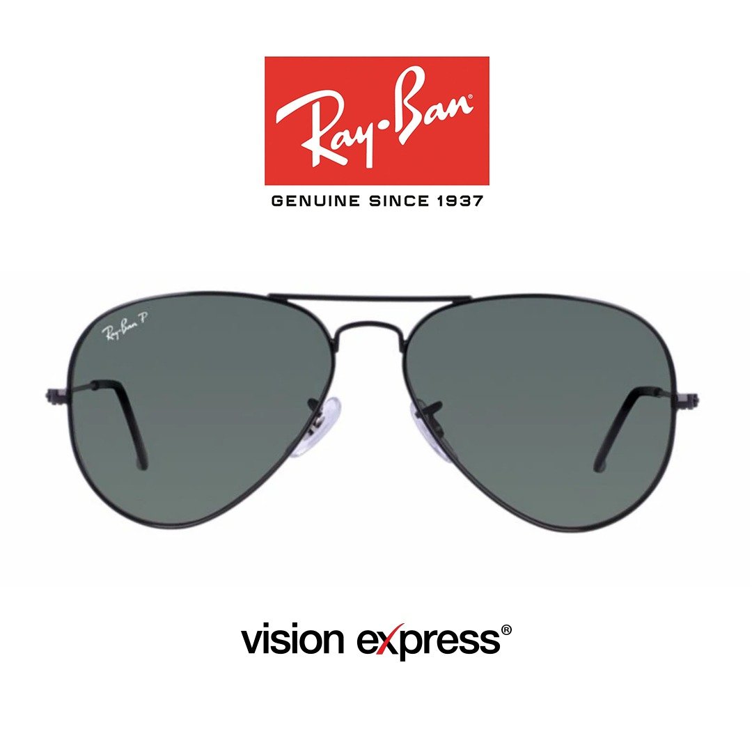 Ray Ban Aviator Polarized Sunglasses For Men Women Rb3025 002 58 Vision Express Lazada Ph