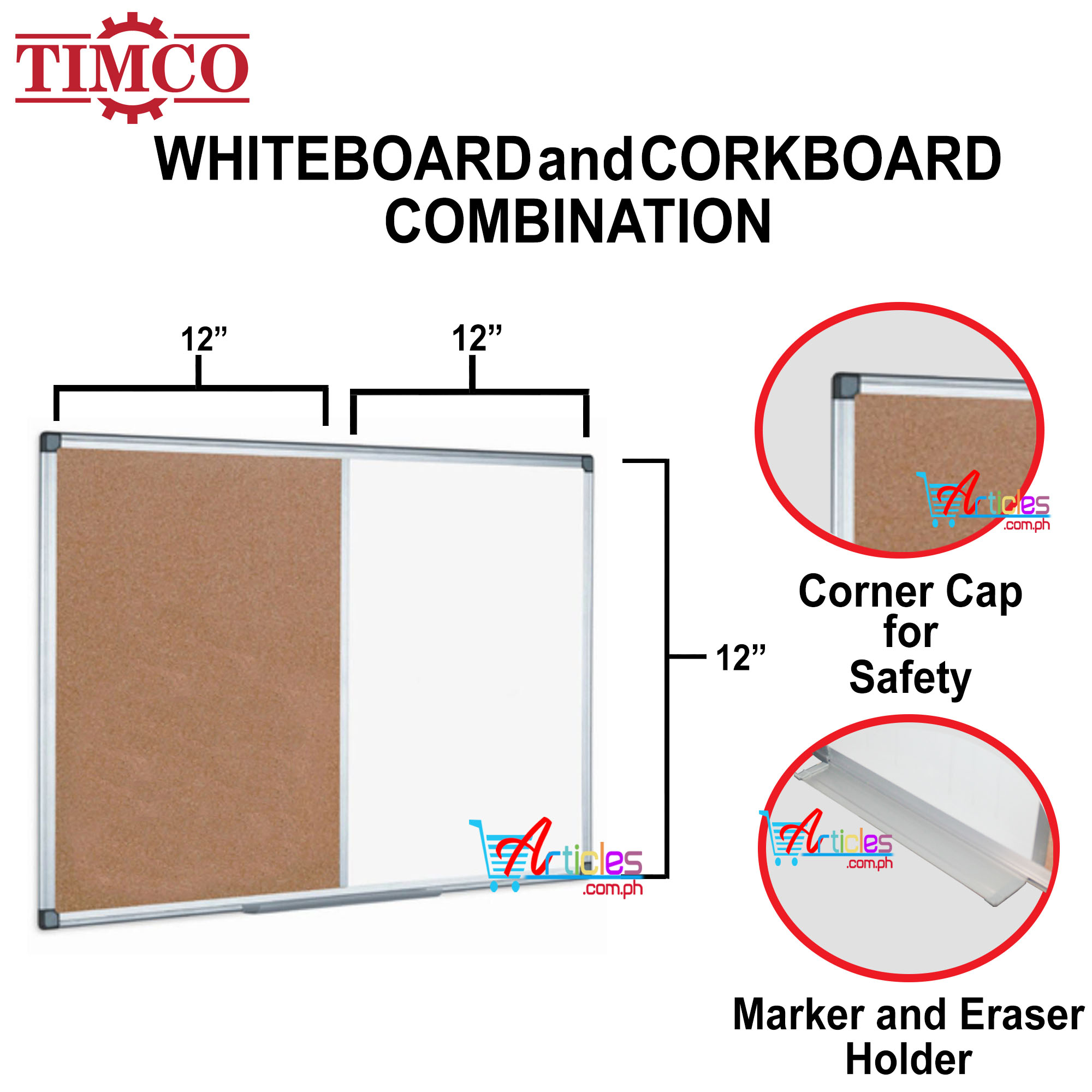 whiteboard-and-corkboard-combination-board-12-inches-x-24-inches-lazada-ph