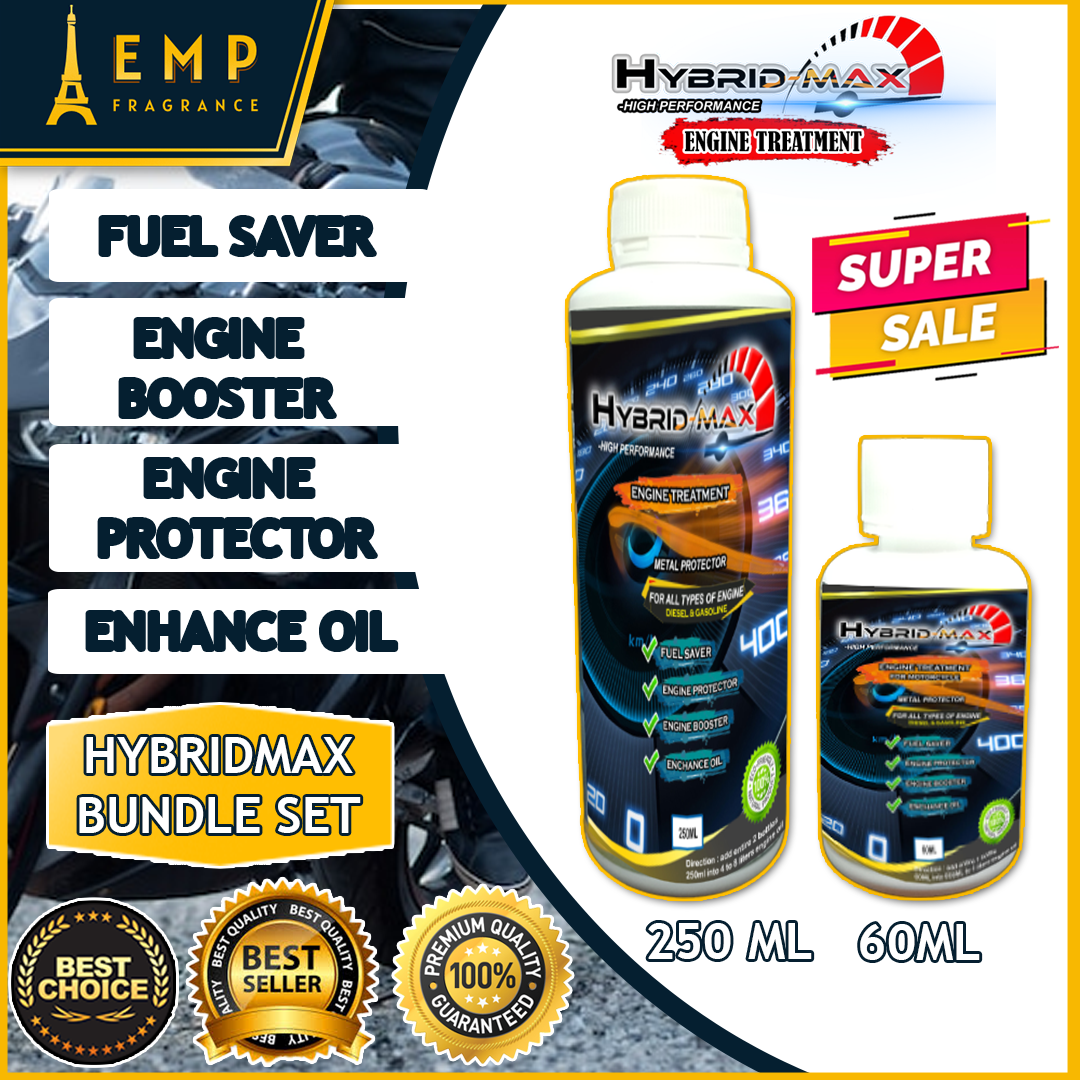 💛 HYBRID MAX BUNDLES BEST SELLER ENGINE TREATMENT ENGINE OIL MOTOR OIL