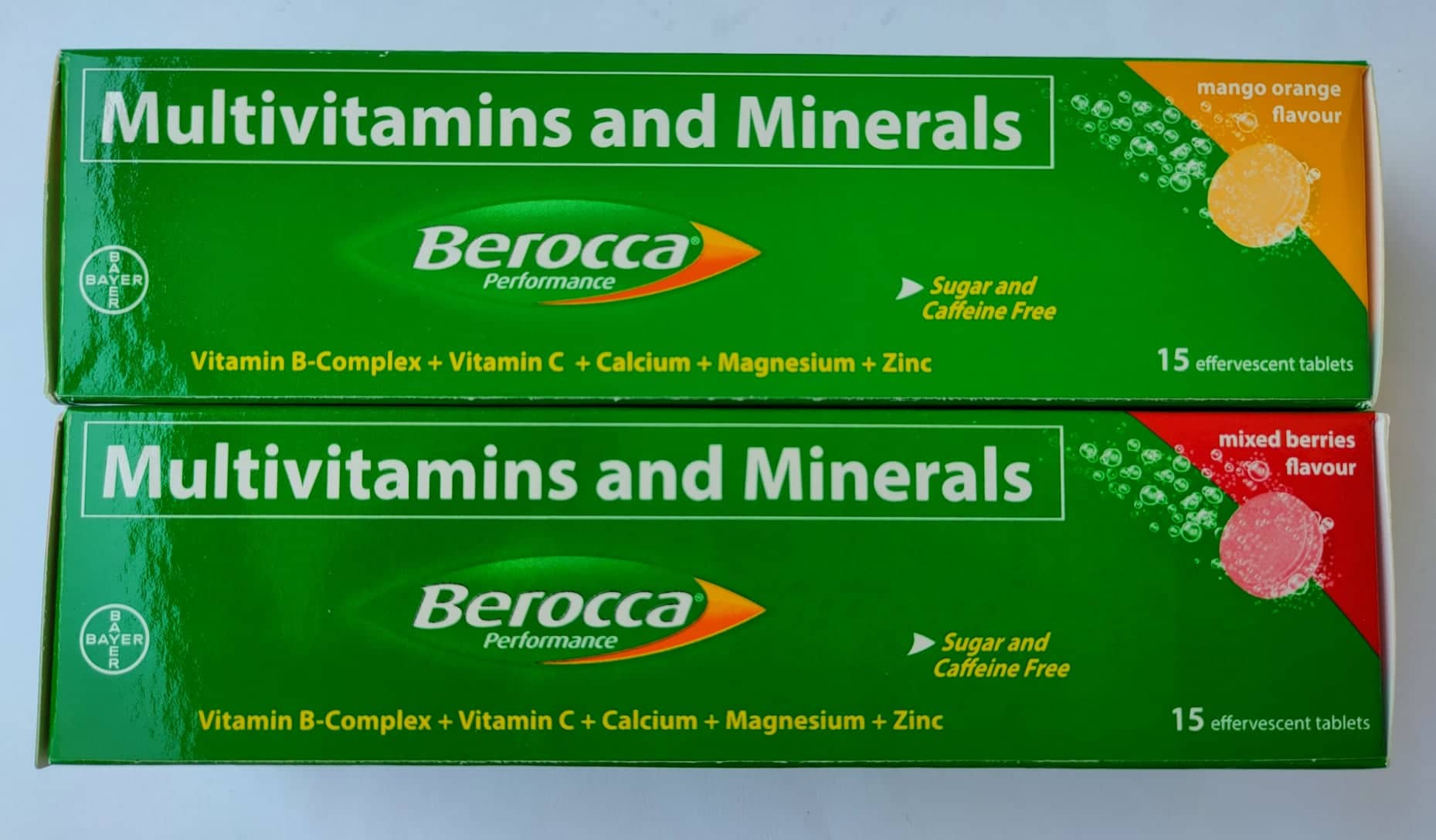 BEROCCA Multivitamins and Minerals Vitamin Vitamin C calcium