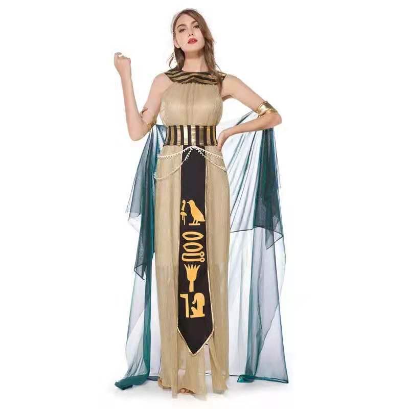 Adult Ancient Egypt Egyptian Pharaoh King Empress Cleopatra Queen Costume Medieval Couples