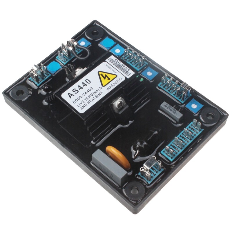 AS440 Generator Automatic Voltage Regulator Input AC 190-264V 4A Engine AVR Voltage Regulator Generator Accessories and Parts