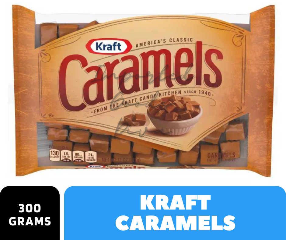 Kraft Caramels Candy Squares, 300g (December 2022 Expiry) Lazada PH