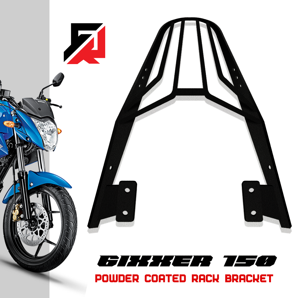 Suzuki Gixxer Top Box Bracket Power Rack Monorack Powder