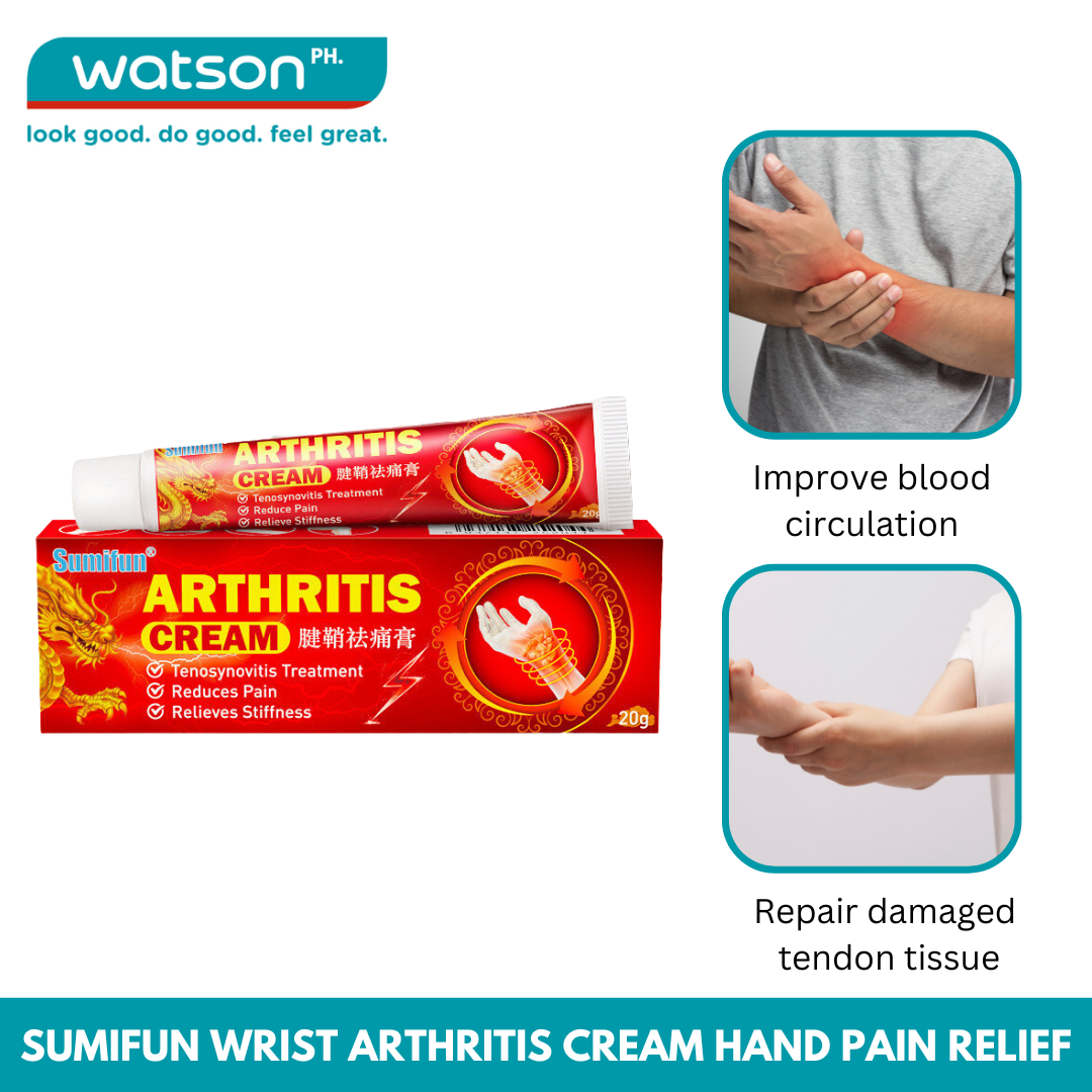 Watson SUMIFUN Wrist Arthritis Cream Hand Pain Relief, Say Goodbye to