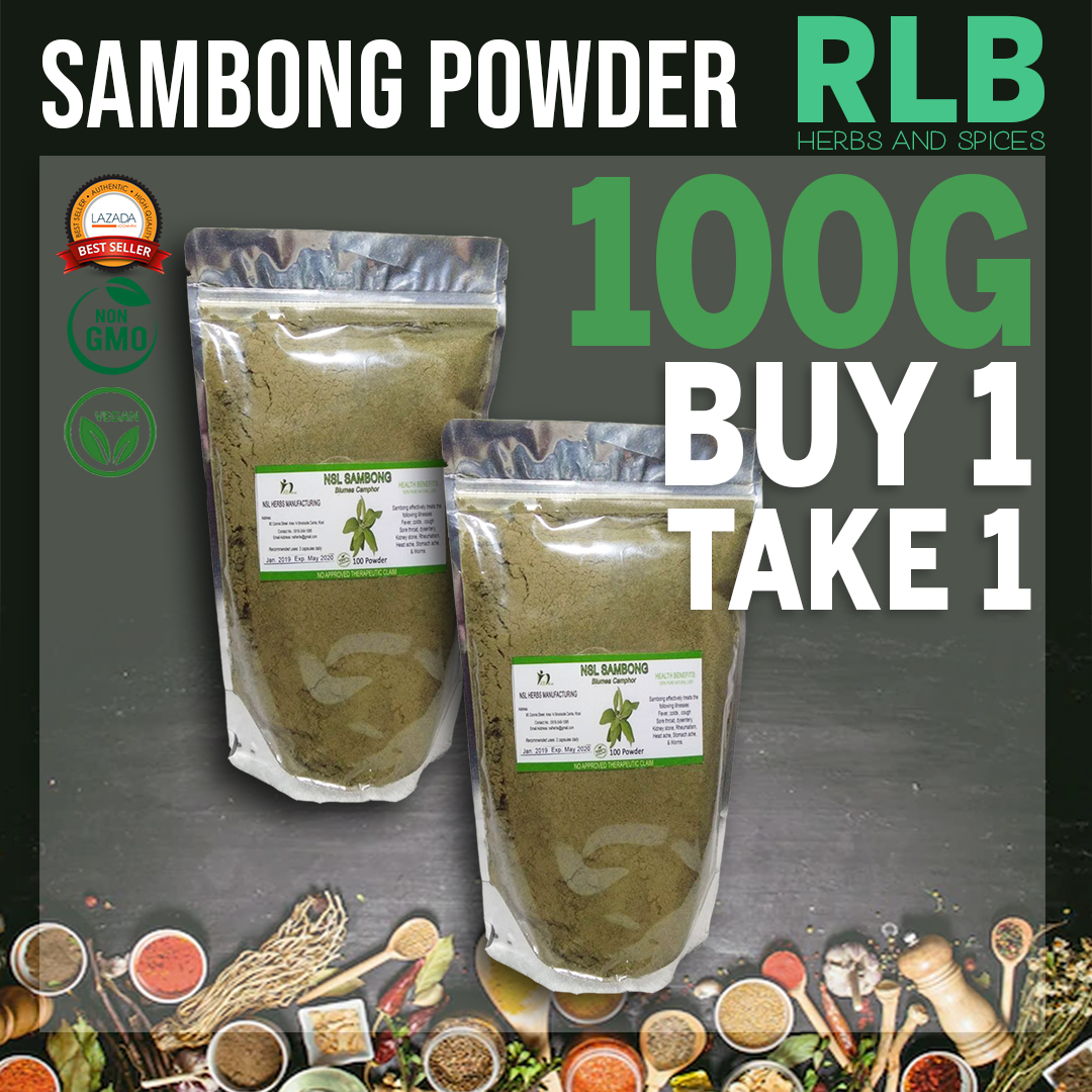 Buy 1 Take 1 100 grams 100 Organic Pure Natural Sambong Powder