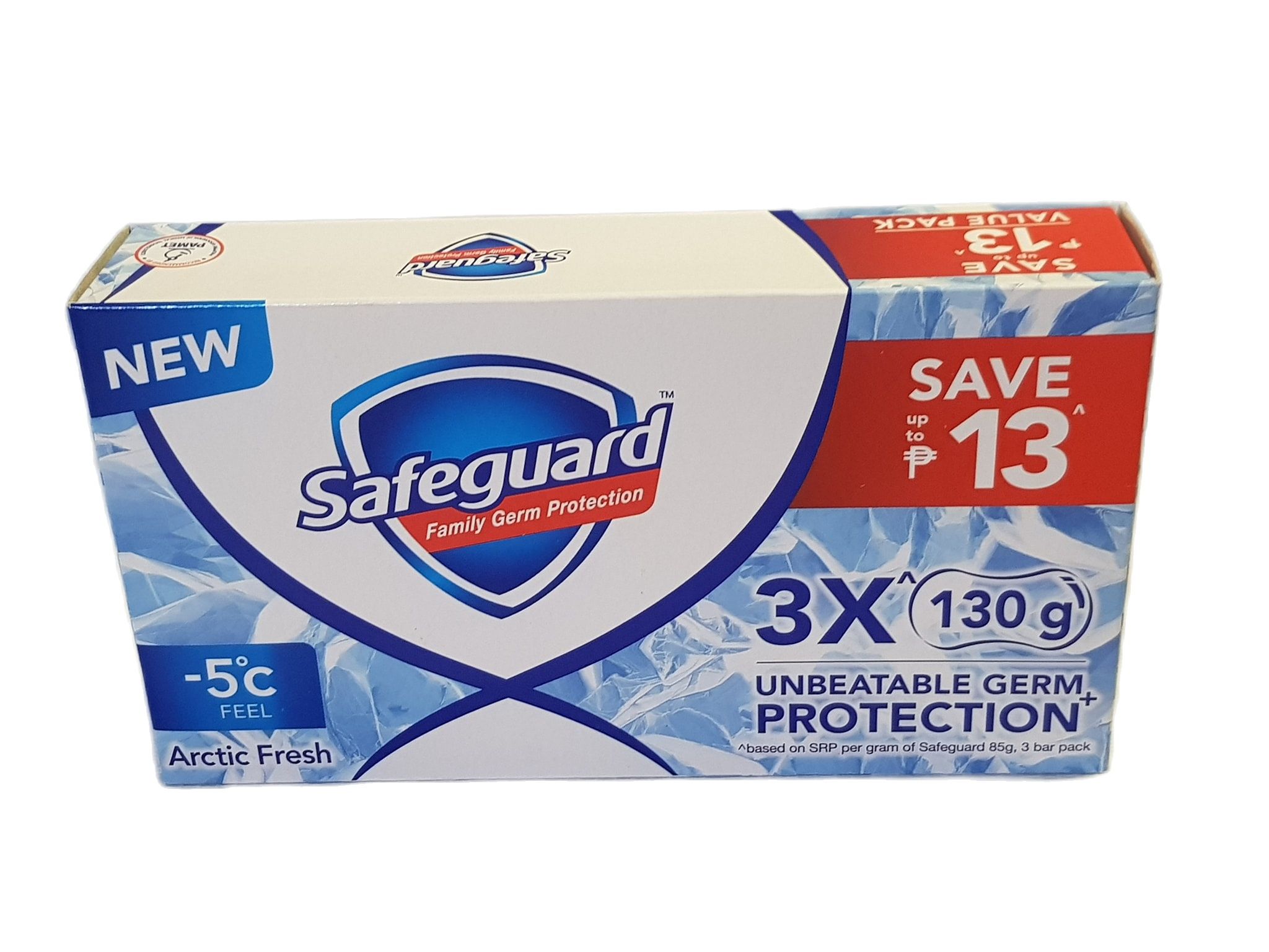 SAFEGUARD SOAP Arctic Fresh (2 packs of 3 bars x 130 grams) Lazada PH