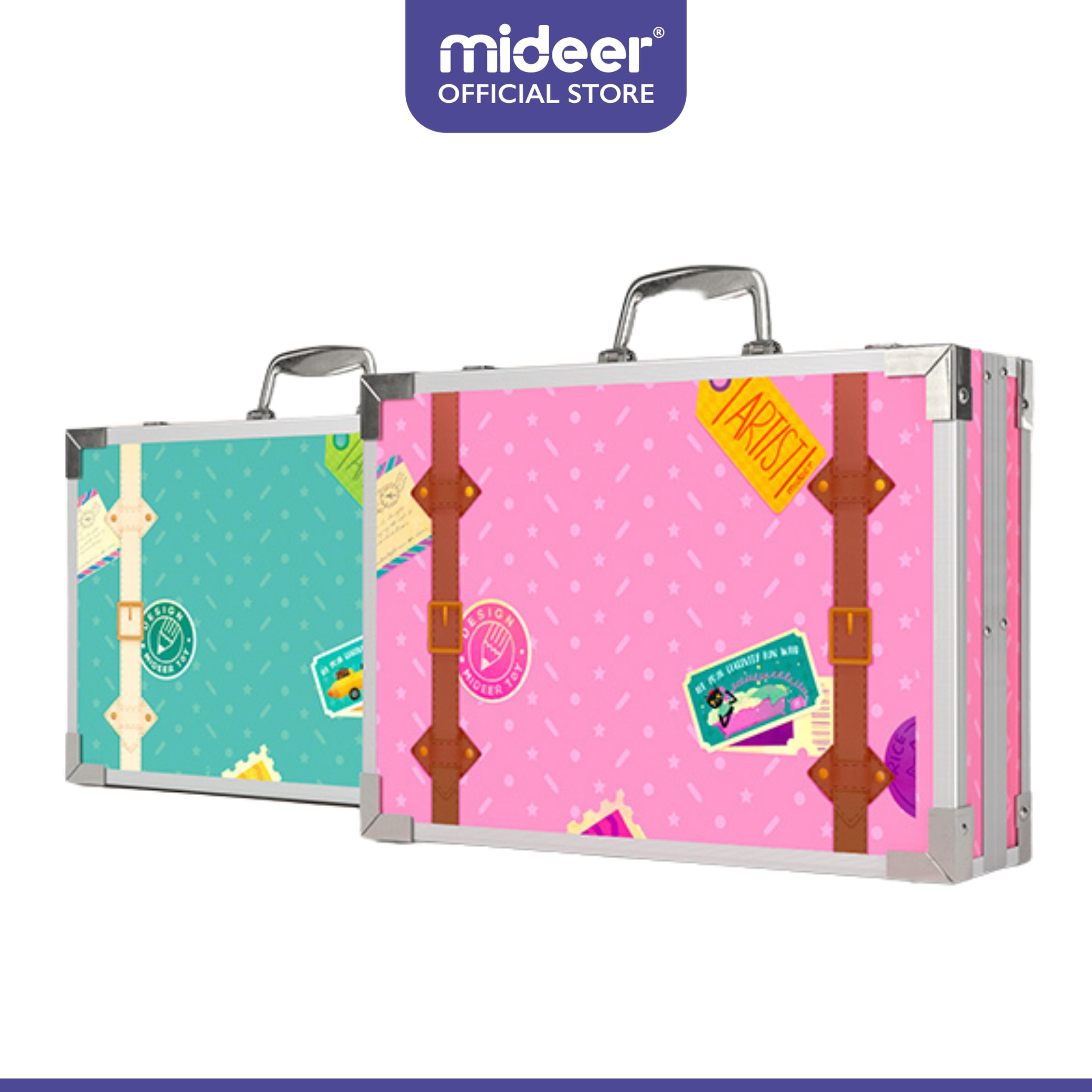 Buy Mideer Little Artist Suitcase Art Set - Pink Online in Dubai & the  UAE