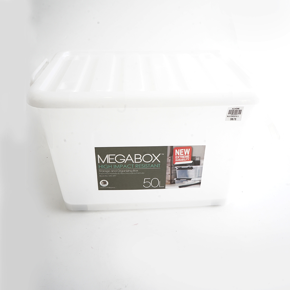 MEGABOX 50L Storage Box - Clear