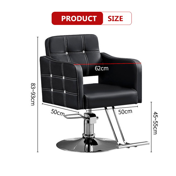 Baber shop Hairdressing baber chair salon chair square hydraulic chair