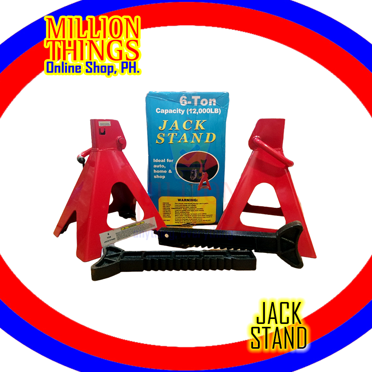 DIY Jack Stand 6 Tons millionthings Lift Tire Repair Lazada PH