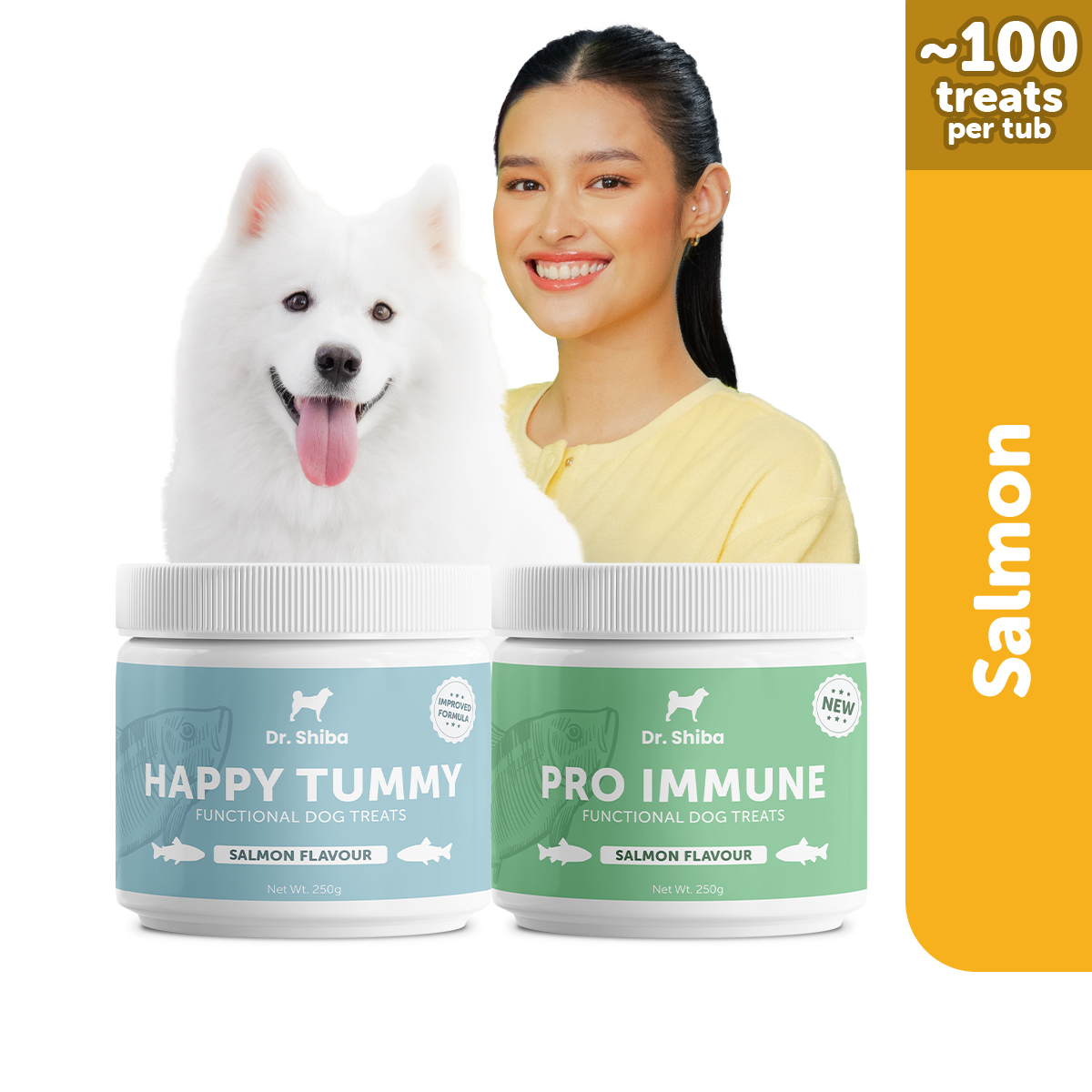 Dr Shiba Happy Tummy & Pro Immune Double Delight Healthy Dog Treats
