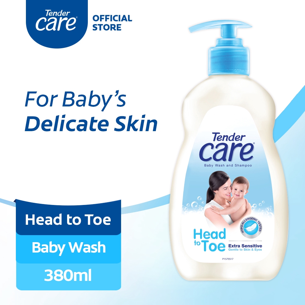 Tender Care Head to Toe HypoAllergenic Body Wash 380mL Lazada PH