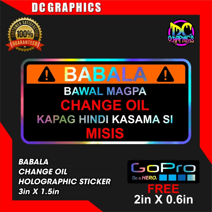 Babala Bawal Magpa Change Oil Lazada Ph