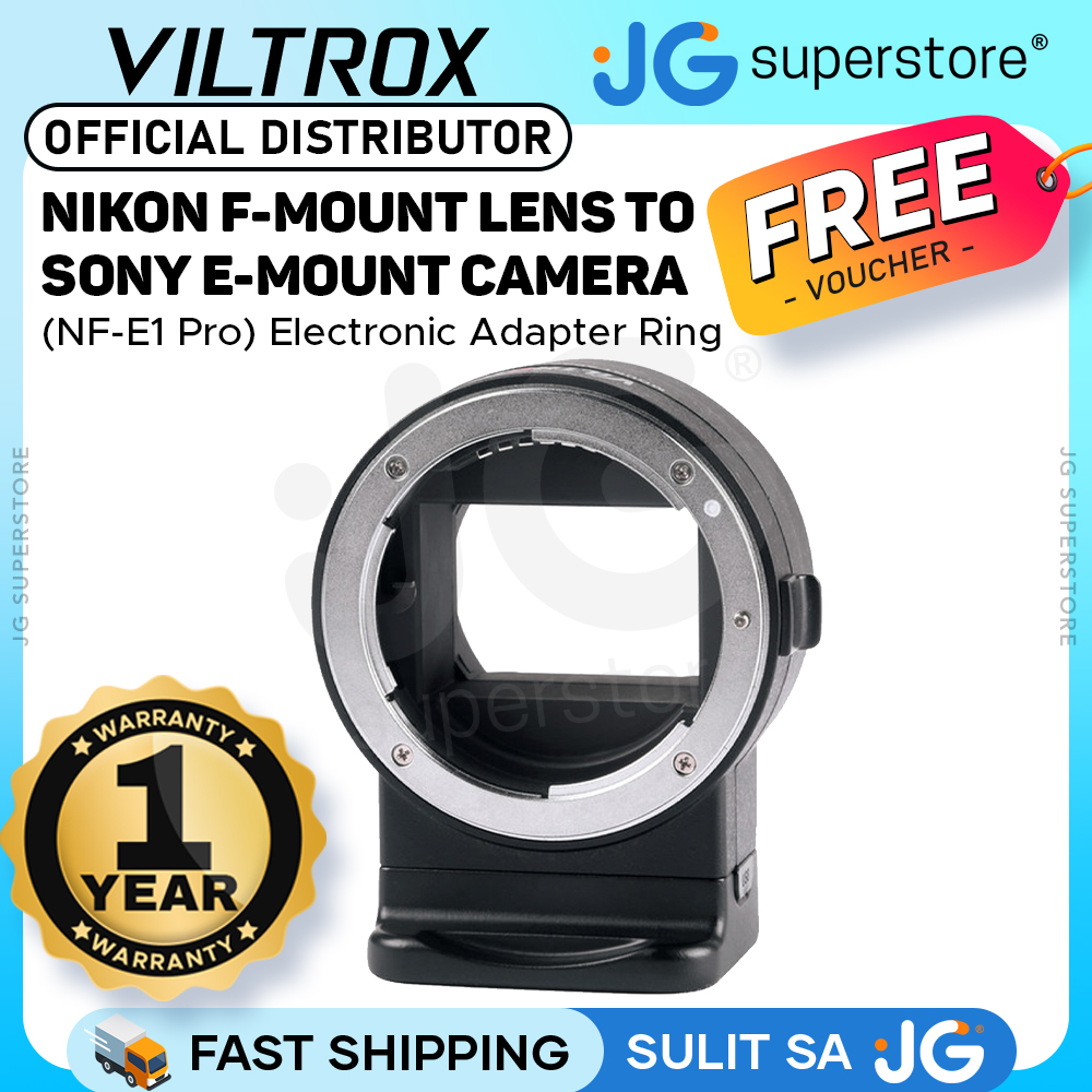Viltrox NF-E1 Pro Electronic Autofocus Lens Mount Adapter for