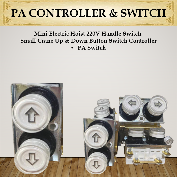 ROPE Lifting Mini electric hoist 220V handle switch household small ...