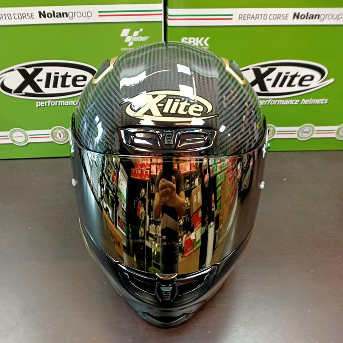 NOLAN Nolan Italy Xlite X803RS motorcycle racing helmet carbon fiber full helmet 803 track