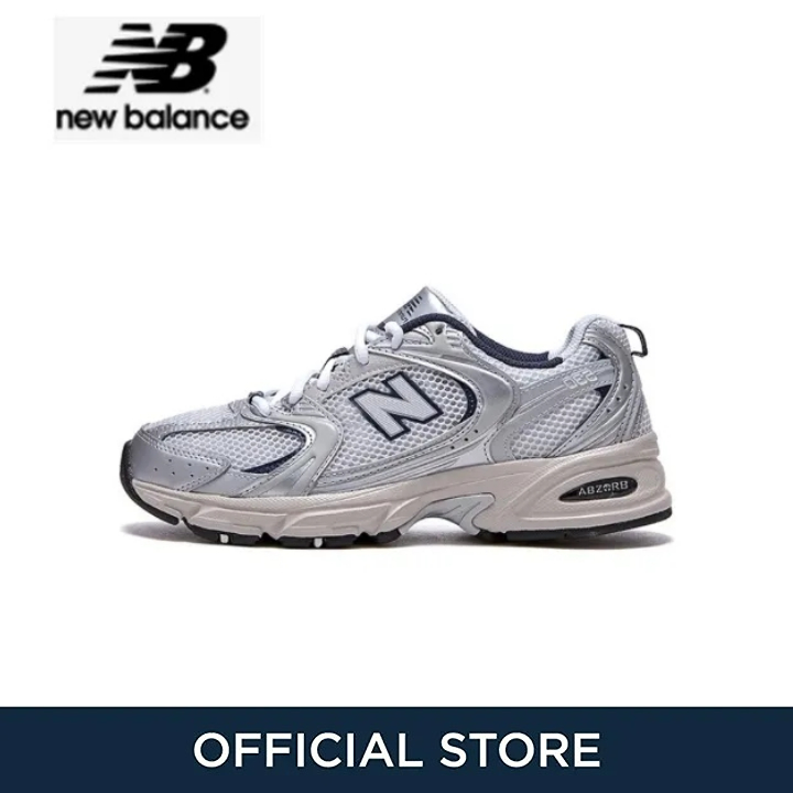 New balance 530KA gray silver Men's and Women's Running Shoes