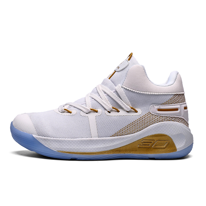 new curry shoes white and gold