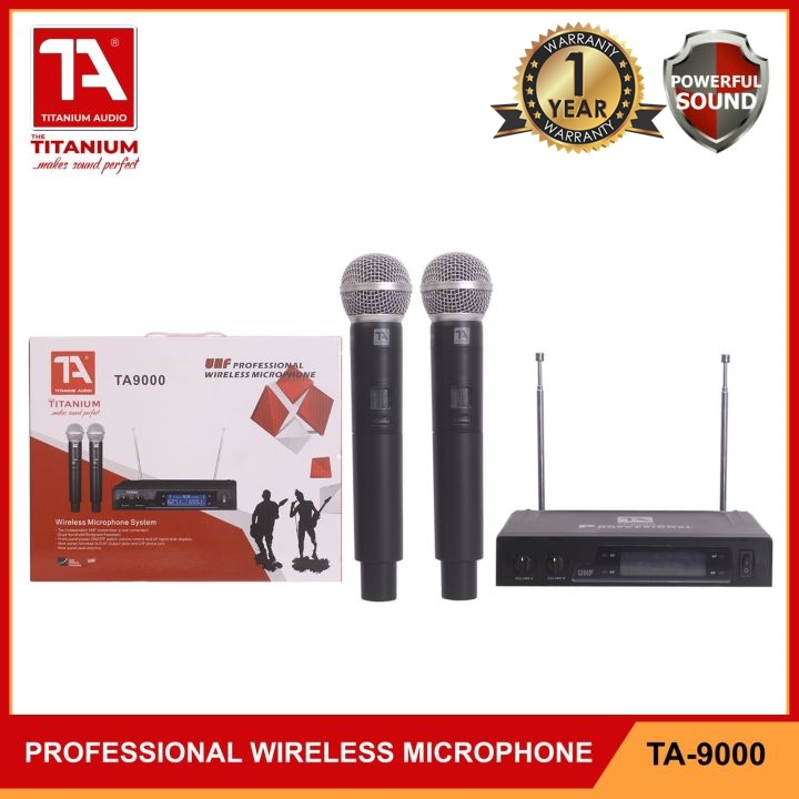 Titanium Audio TA9000 /8000 / Wireless Microphone / Titanium Audio