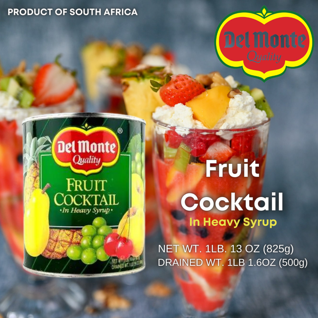 Del Monte Quality Fruit Cocktail In Heavy Syrup 825g Lazada PH