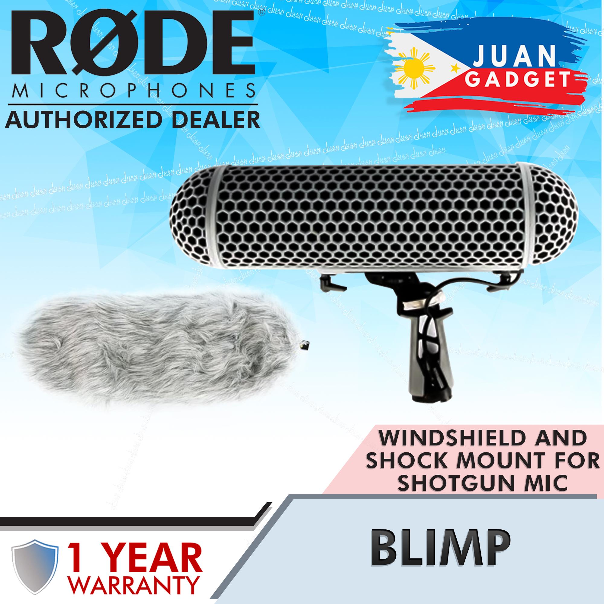 RODE Blimp Windshield and Rycote Shock Mount Suspension System for