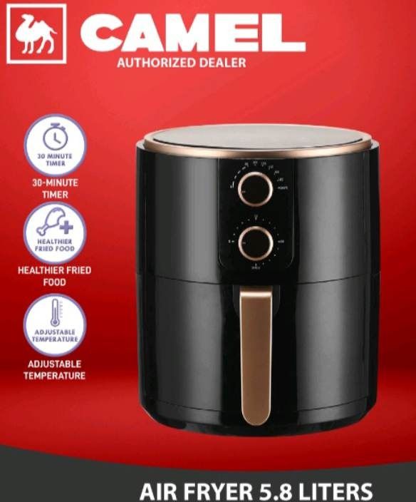 CAMEL Air Fryer 5.8L CAF581 Lazada PH