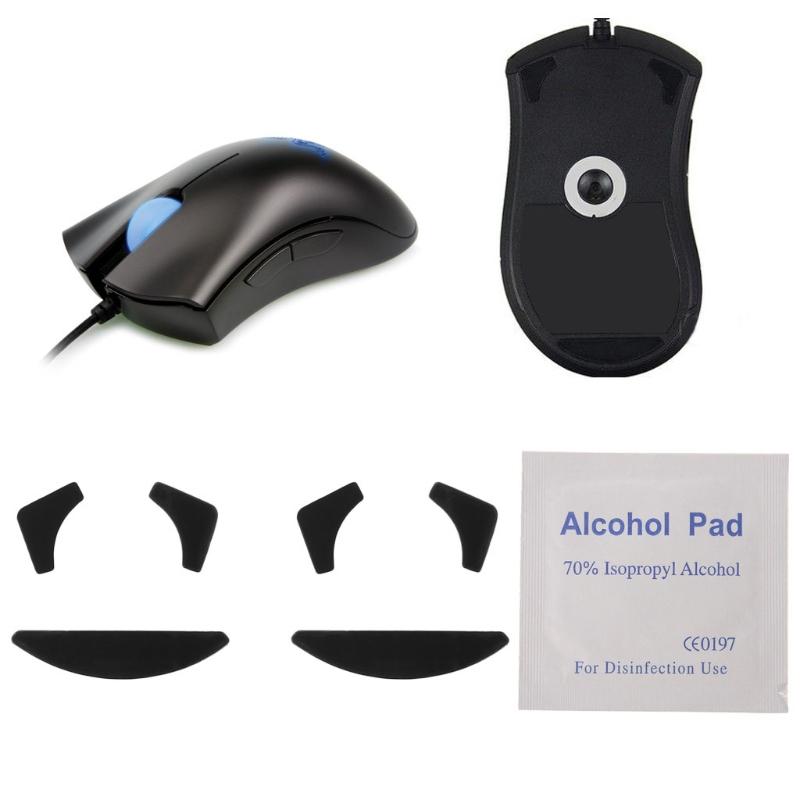2 Bộ Đệm Lót Chuột Trượt Chân Chuột 0.6Mm, Giày Trượt Chuột Razer DeathAdder