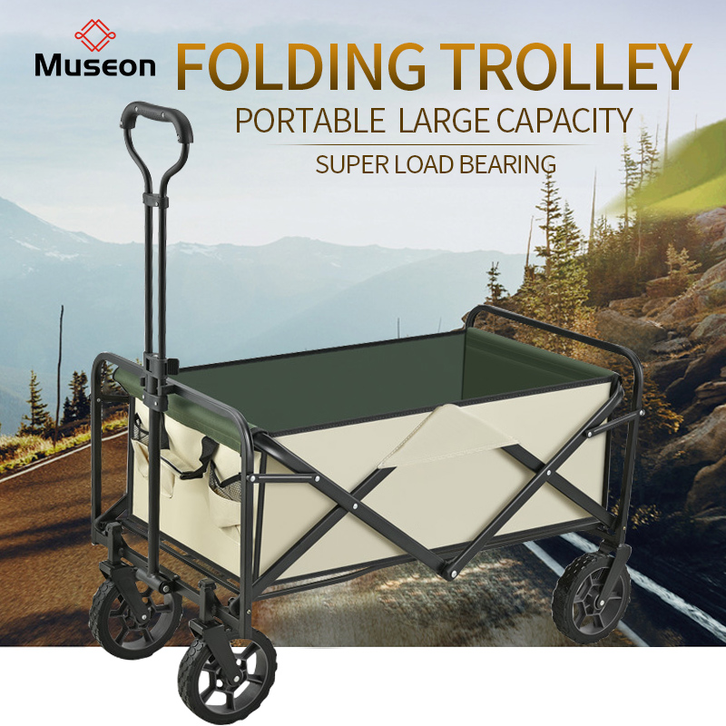 Camping trolley Foldable outdoor picnic cart Portable Shopping Cart