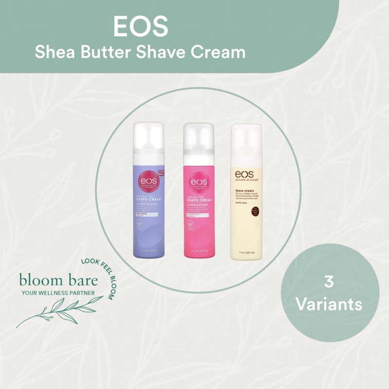 EOS Shea Butter Shave Cream, 7 fl oz, 207 ml Lazada PH