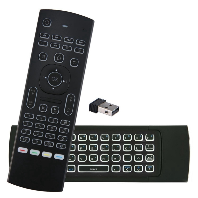 Q8 Bluetooth Voice Remote Controller Wireless Keyboard Air Mouse & MX3 ...