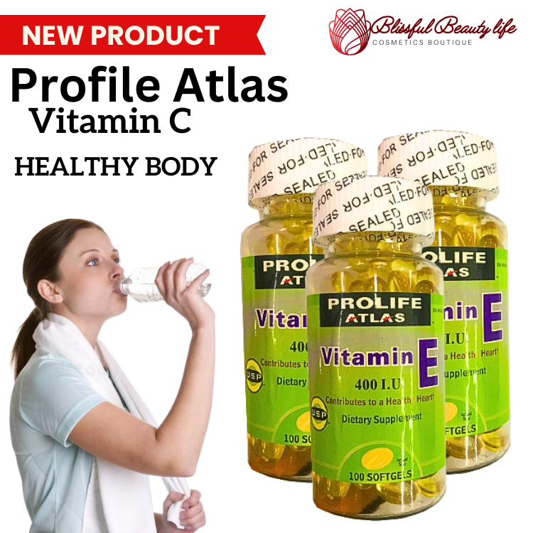(PROLIFE) Atlas Vitamin E 400IU 100 Softgels vitamin Lazada PH