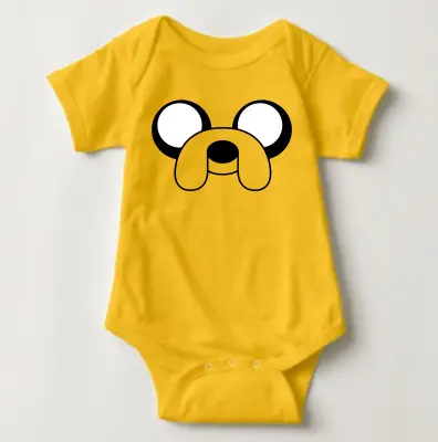 Baby Character Onesies with FREE Name Back Print - Adventure Time Jake