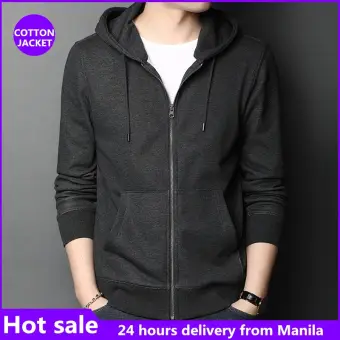 hooded zipper jacket