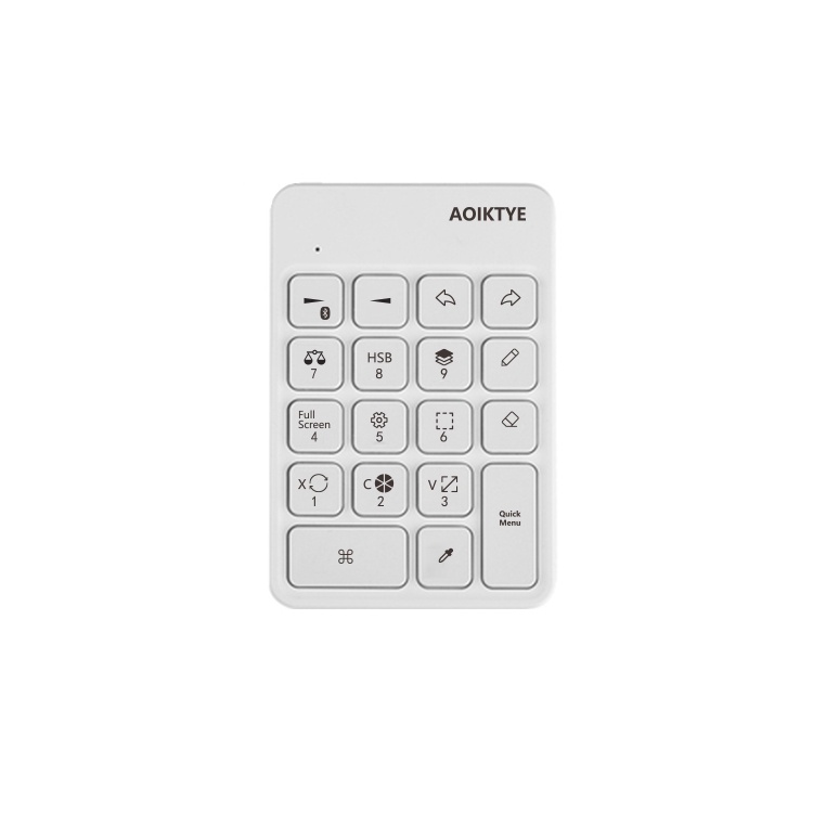 【Ready Stock 】Procreate shortcut Bluetooth wireless keyboard shortcut