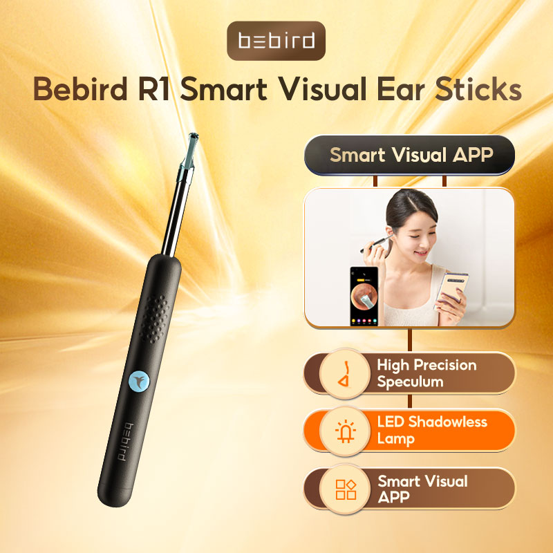 Bebird R1 Visual Earwax Cleaner with Endoscope High Precision Mini