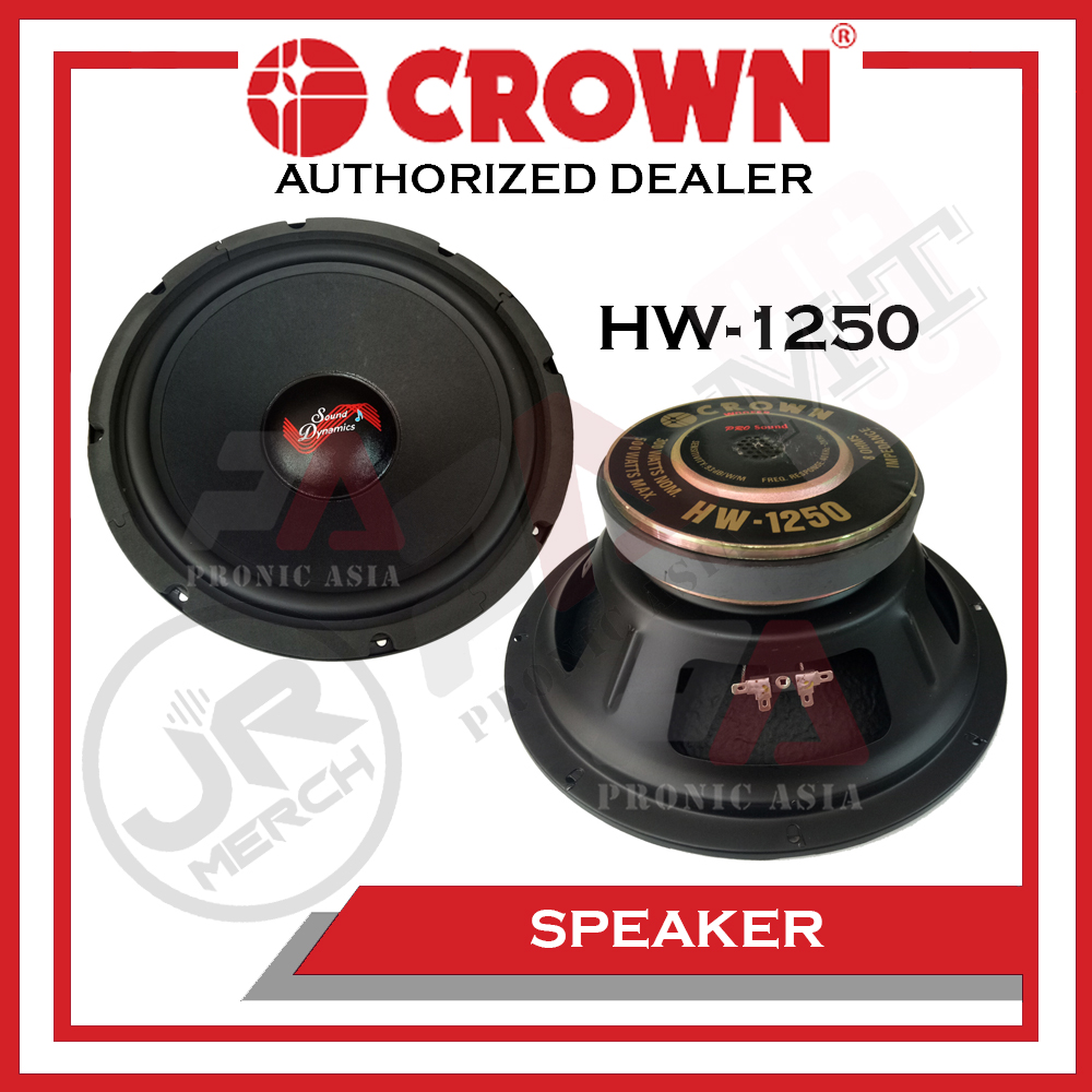 crown 12 inch speaker