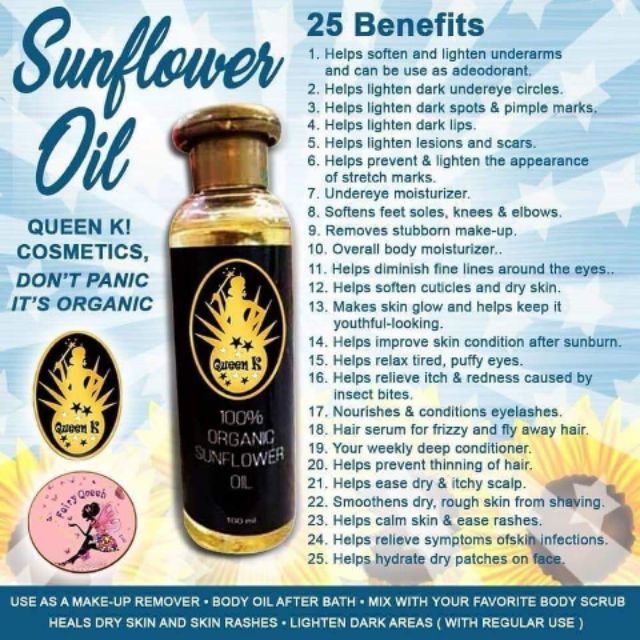 QUEEN K SUNFLOWER OIL 100ML Lazada PH