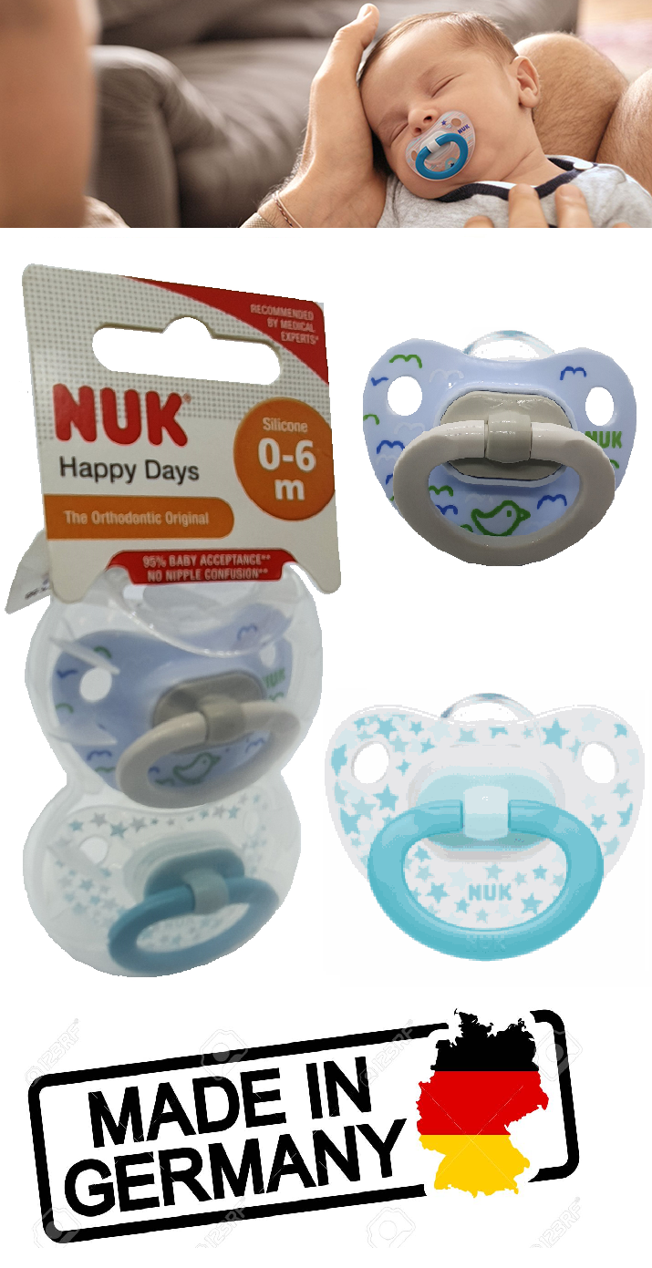nuk happy days soother