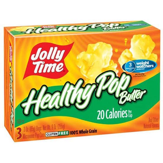 Jolly Time Healthy Pop Butter Microwave Popcorn 255g USA Lazada PH
