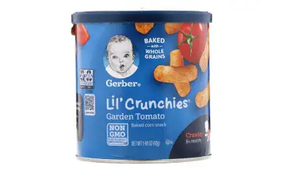 Lil' Crunchies, 8+ Months, Garden Tomato, 1.48 oz (42 g) from USA