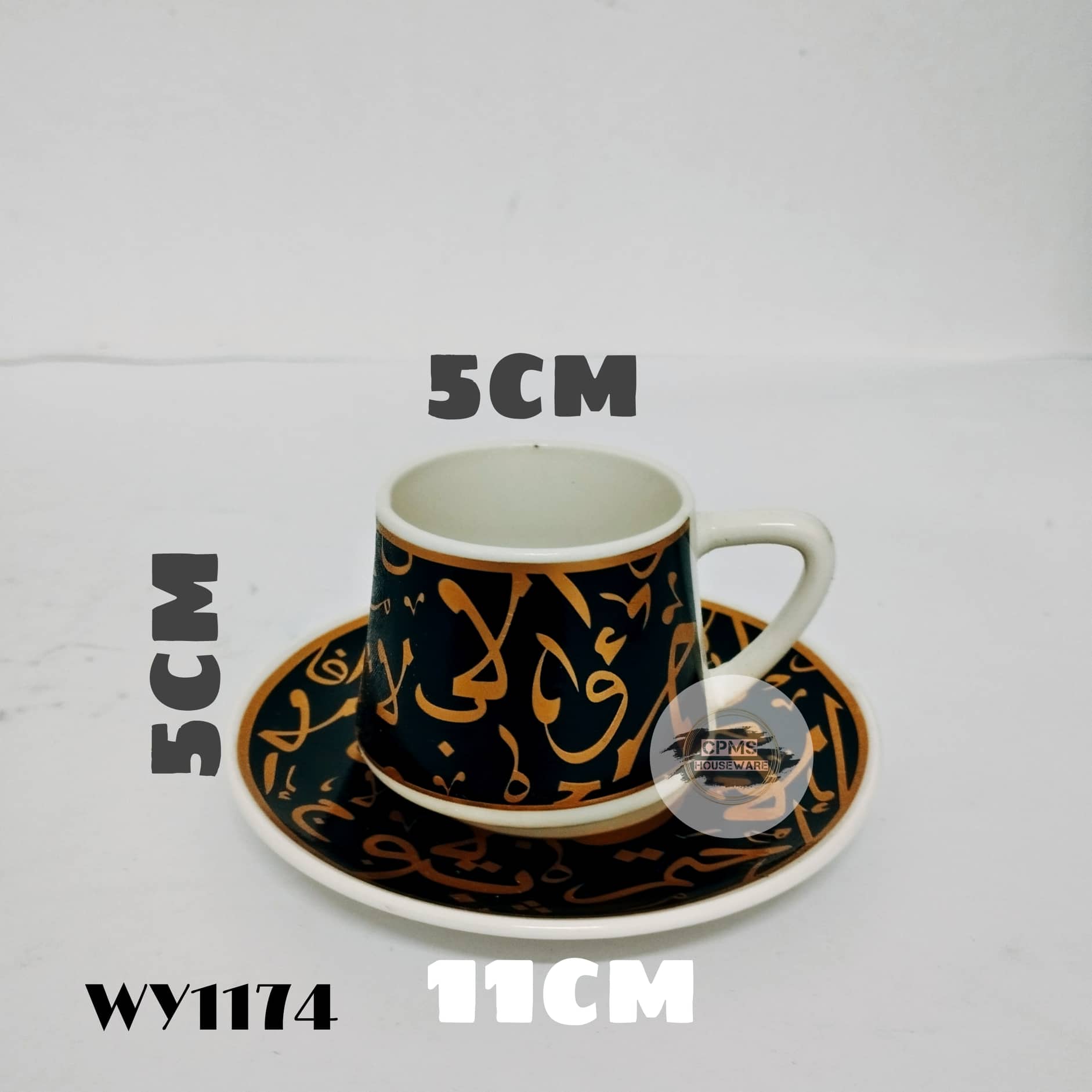 12PCS CERAMIC LUXURY TEA CUP SET WY1164 / WY1174 Lazada PH