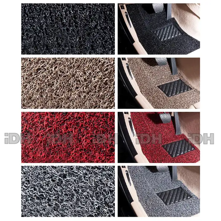 Car Mat King Premium Rubber Heavy Duty Universal Spaghetti Coil