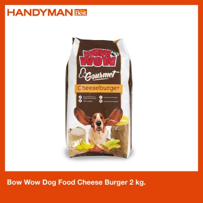 Bow Wow Dog Food Cheese Burger 2 kg.