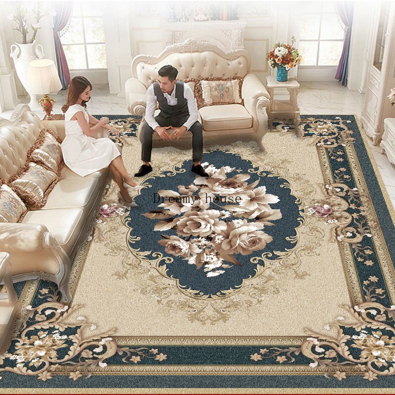 Vintage Persian Rug Living Room Decoration Carpet European Style Rugs  Bedroom Office Large Area Carpets Home