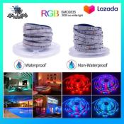 RGB LED Strip Light with Remote for Room Decoration (5m)