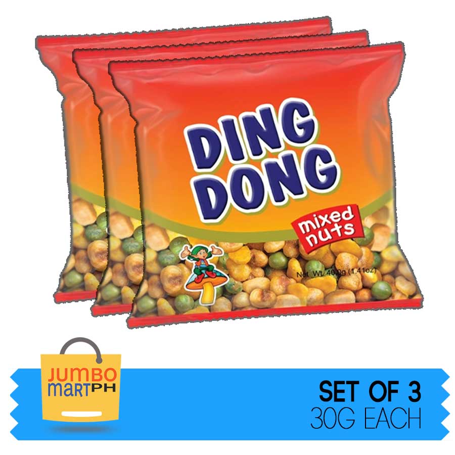 DING DONG MIXED NUTS 30G / SET OF 3 Lazada PH