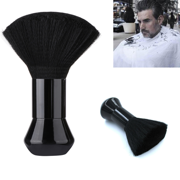 Become Beauty💕1PC Soft Black Neck Face Duster Beard Brushes Barber Hair Cleaning Hairbrush nhập khẩu