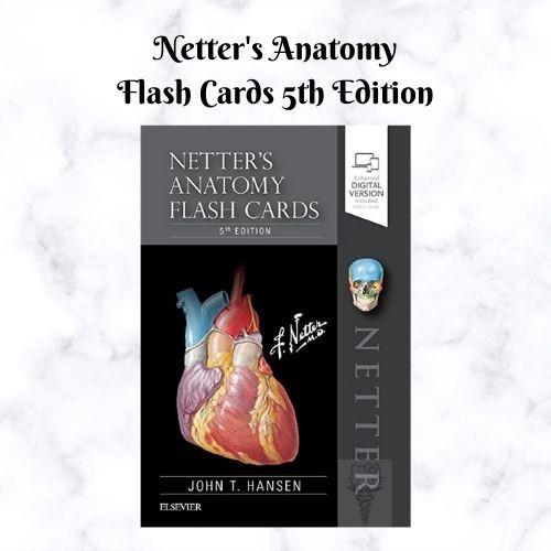 Netter’s Anatomy Flash Cards 5th Edition Lazada PH