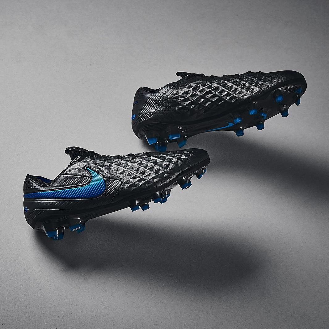 Niketiempo Legend Viii Elite Fg Black Blue Hero Firm Ground Men Wowen Football Boots Ready To Stock Football Shoes Soccer Boots Training Shoes Lazada Co Th
